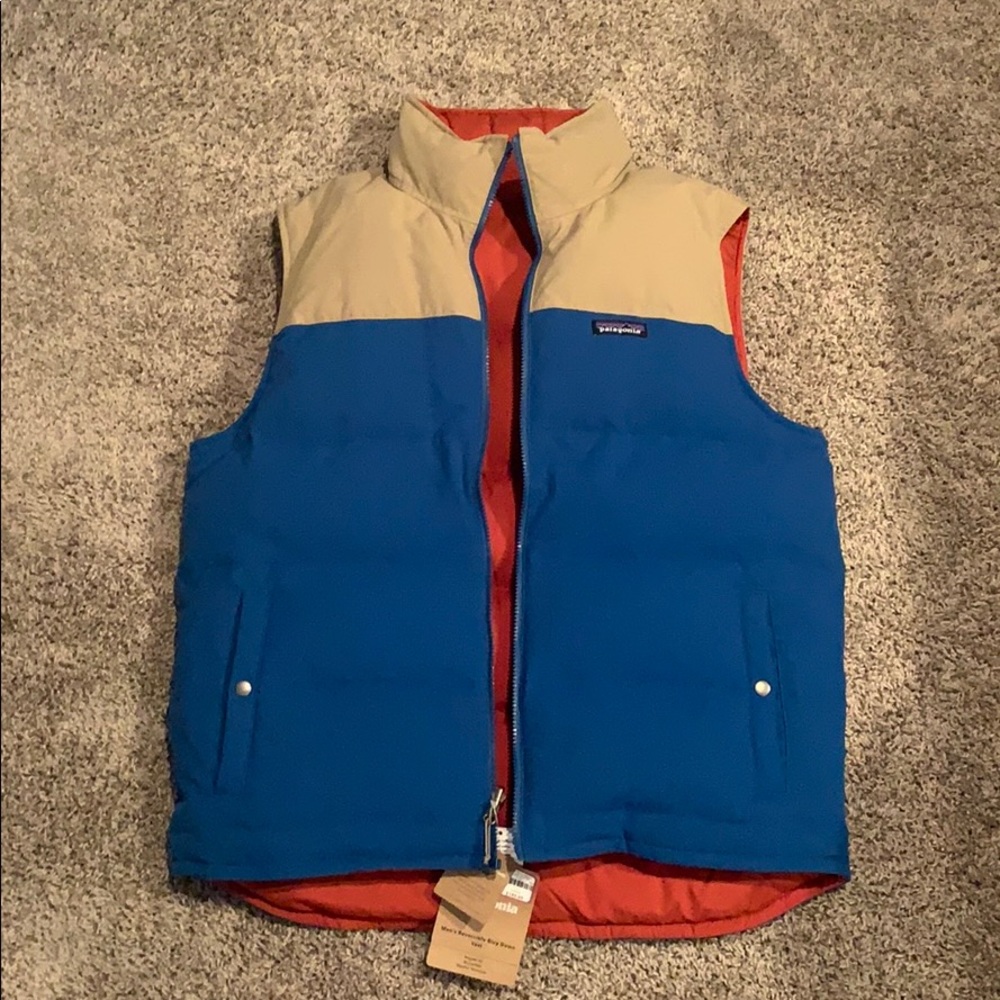 Patagonia Men’s Reversible Bivy Down Vest Large
